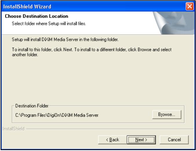 ZYXEL DMA-1000 - Instalar el software del servidor multimedia - 10