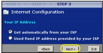 ZYXEL NBG-417N - Legen Sie Ihr WAN IP-Adresse fest - 1