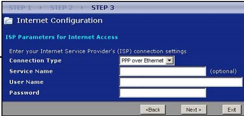 ZYXEL NBG-417N - Elegir un tipo de connexion - 3