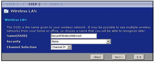 ZYXEL NBG-417N - Drahtlosnetzwerkeinstellungen - 3