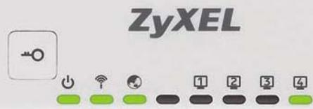 ZYXEL NBG-417N - Observe los LEDs (Iuces) - 1