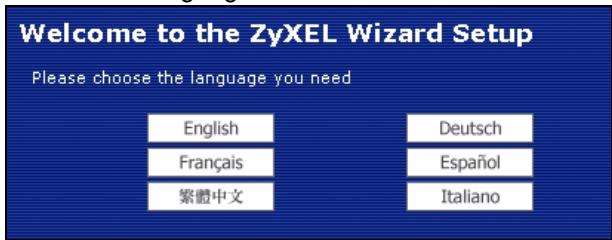 ZYXEL NBG-460N - Connection Wizard Setup - 1