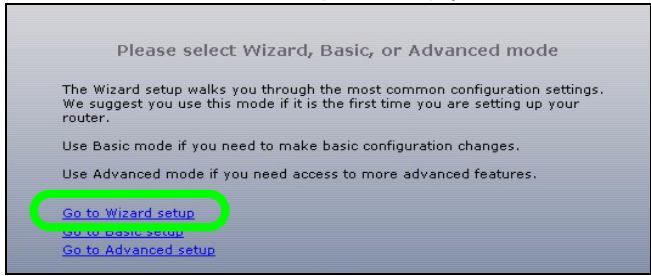 ZYXEL NBG-460N - Accessing the Web Configurator - 3
