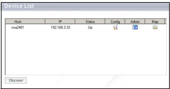 ZYXEL NSA-2401 - Ermitteln der IP-Adresse des NSA mit dem NDU - 4