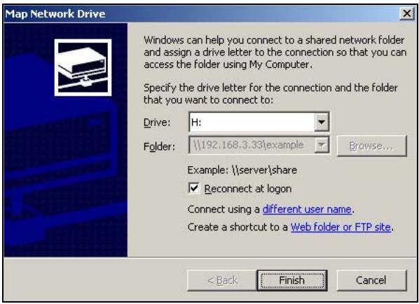 ZYXEL NSA-2401 - Abbilden des NSA auf das Computerlaufwerk - 2