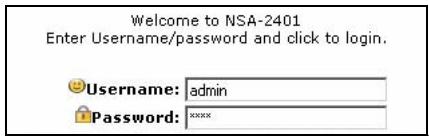 ZYXEL NSA-2401 - NSA Wizard Setup - 3