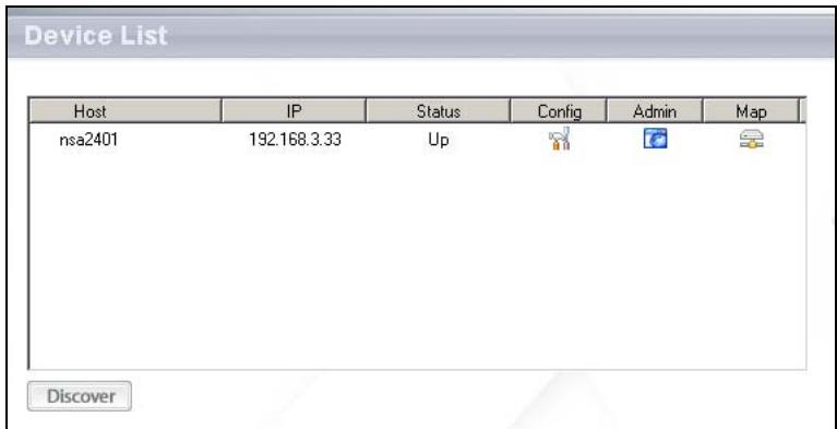 ZYXEL NSA-2401 - Use the NDU to Discover the NSA IP Address - 4