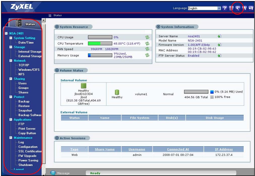 ZYXEL NSA-2401 - Der NSA-Installationsassistant - 5