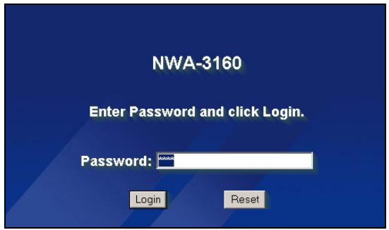 ZYXEL NWA-3163 - Acceda al Configurador Web - 4