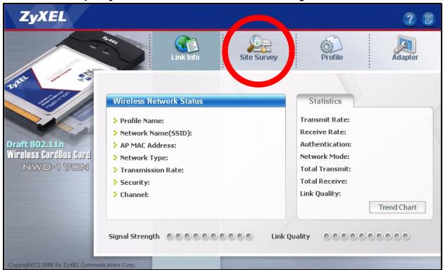 ZYXEL NWD-170N - Connect to a Wireless Network - 3