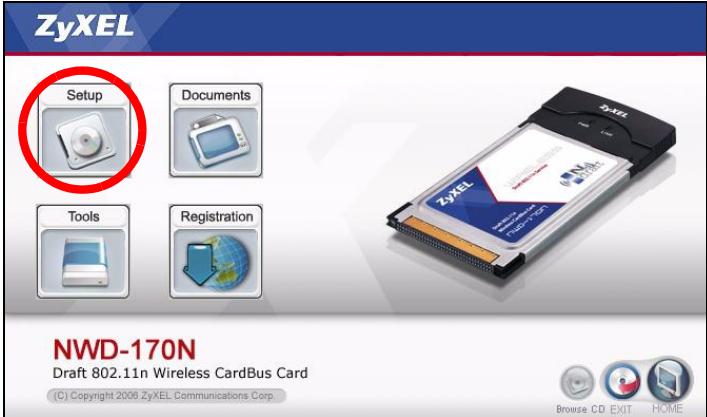 ZYXEL NWD-170N - Install the Software - 2