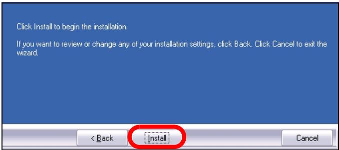 ZYXEL NWD-170N - Click Install. - 1