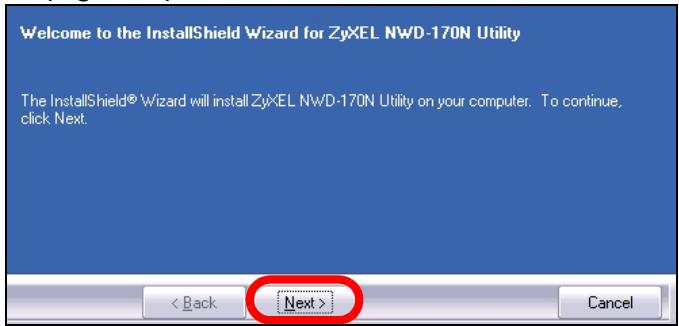 ZYXEL NWD-170N - Instalar el software - 4