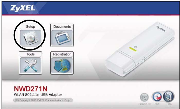 ZYXEL NWD-271N - Installation der Software - 1