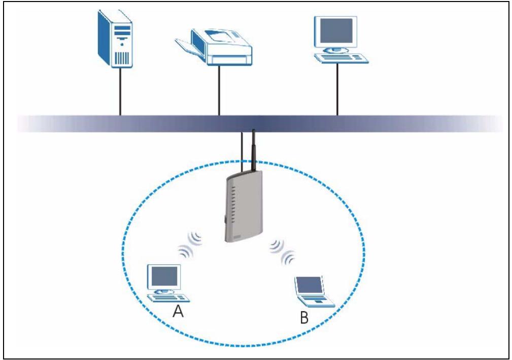 ZYXEL P-2602H-D1A - Wireless Network Overview - 1