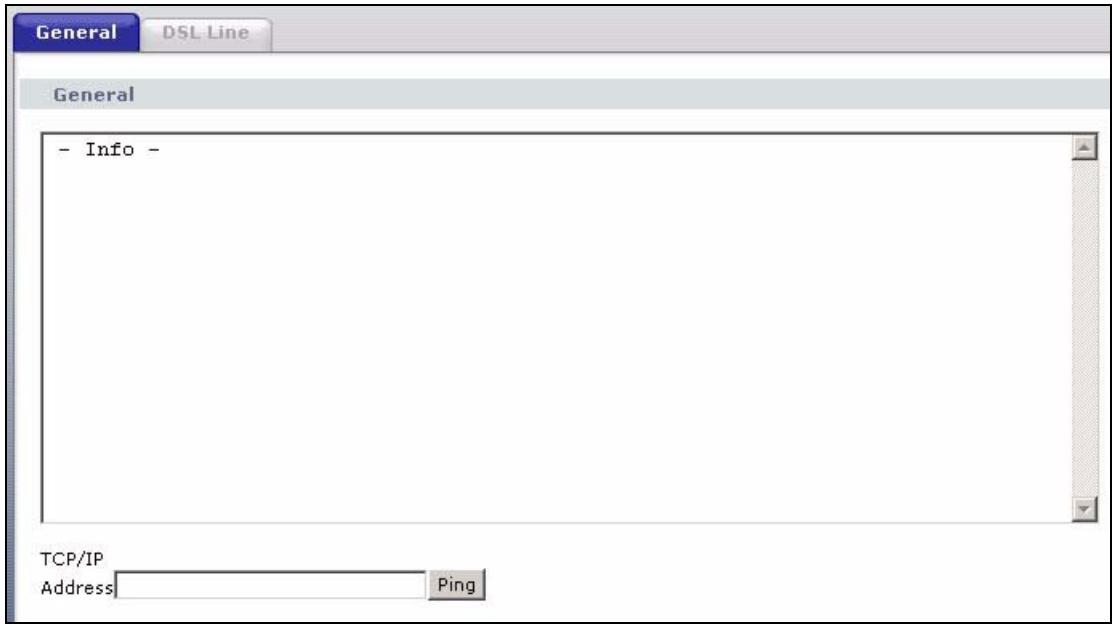 ZYXEL P-2602H-D1A - General Diagnostic - 1