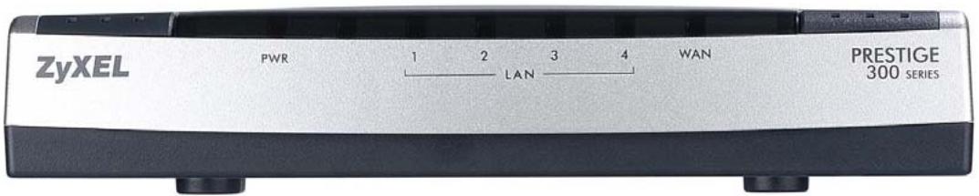 ZYXEL P-334 - Front Panel LEDs - 1