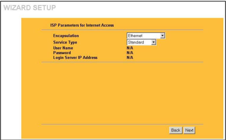 ZYXEL P-334 - Accesso ad Internet Utilizzando la procedura guidata - 2