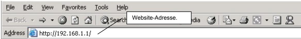 ZYXEL P-334 - Zugriff auf Ihr Prestige über Webkonfigurator - 1