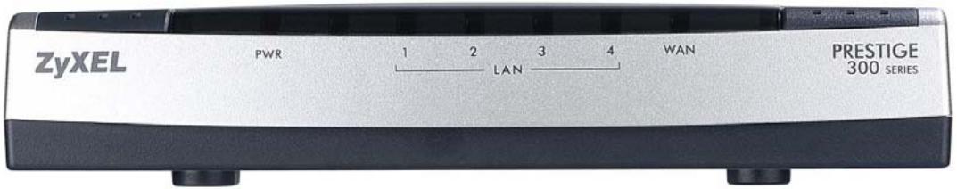 ZYXEL PRESTIGE 334 - Front Panel LEDs - 1