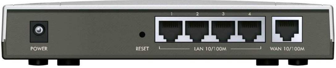 ZYXEL PRESTIGE 334 - Panel posterior - 1