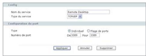 ZYXEL PRESTIGE 660H - Pare-feu - ouvrir les ports - 3