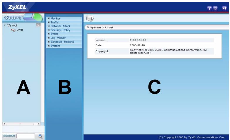 ZYXEL VANTAGE REPORT - Login - 2