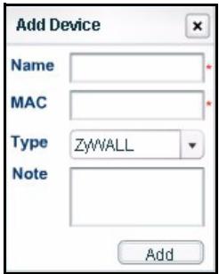 ZYXEL VANTAGE REPORT - Manuelles Hinzufugen von Geräten - 2