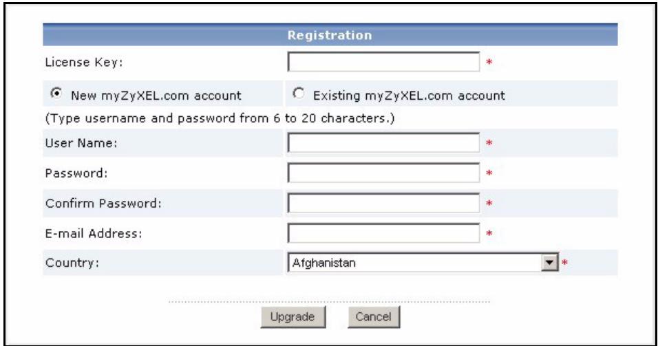 ZYXEL VANTAGE REPORT - Registration - 2