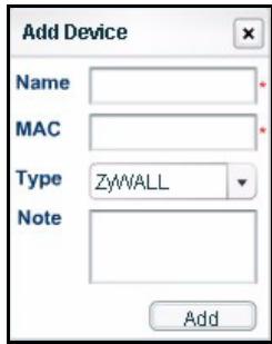 ZYXEL VANTAGE REPORT - Aggiungere dispositiivi manualemente - 2