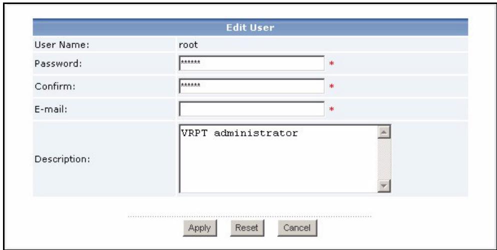 ZYXEL VANTAGE REPORT - Configurazione dell'indirizzo di posta elettronica dell'amministratore - 2