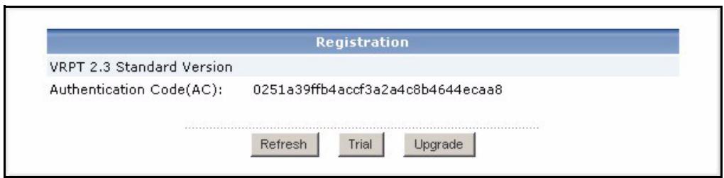 ZYXEL VANTAGE REPORT - Enregistrement - 1
