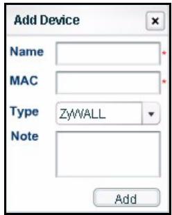 ZYXEL VANTAGE REPORT - Agregar dispositivos manualmente - 2