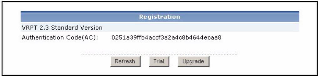 ZYXEL VANTAGE REPORT - Registrierung - 1