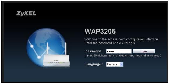 ZYXEL WAP3205 - Configurazione della rete Wireless tramite lo strumento di configurazione Web - 1
