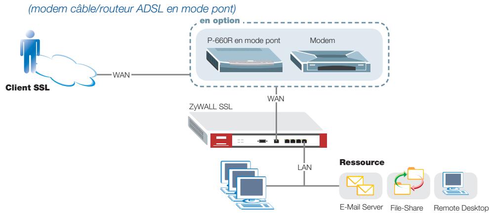 ZYXEL ZYWALL SSL 10 - Options d'application - 2