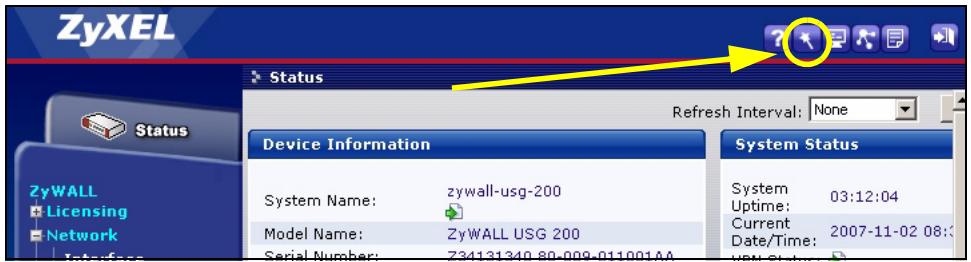 ZYXEL ZYWALL USG 100 - Anmelden im Internet - 5