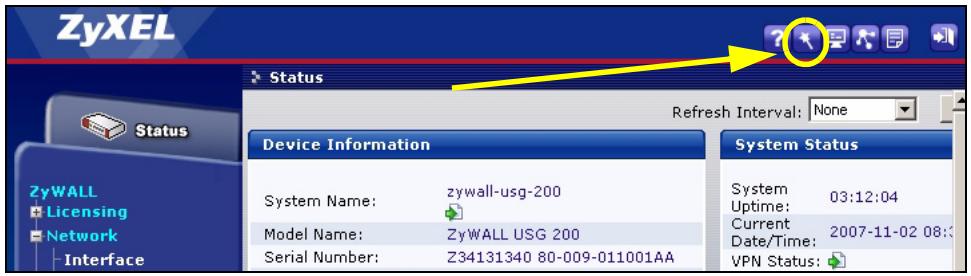 ZYXEL ZYWALL USG 200 - Installation Setup Wizard - 1