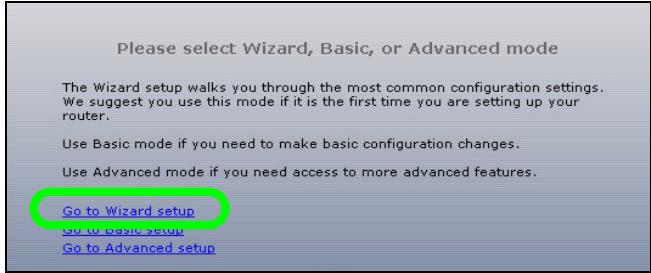 ZYXEL NBG-420N - Accessing the Web Configurator - 3
