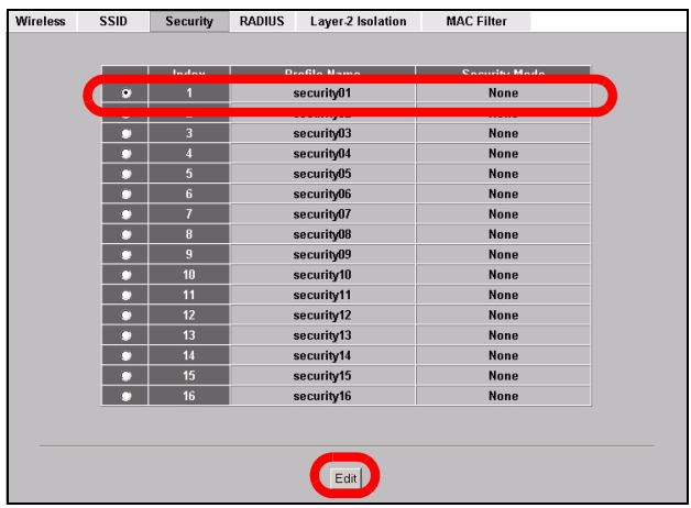 ZYXEL NWA-3550 - Configura impostazioni Wireless - 4