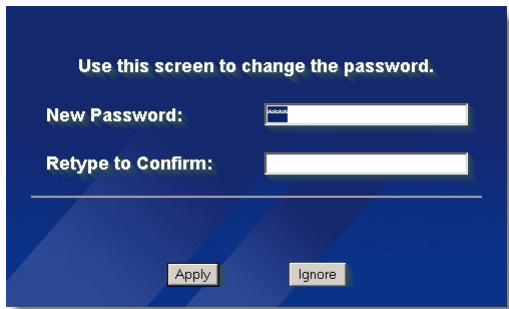 ZYXEL NWA-3550 - Log Into the Web Configurator - 5