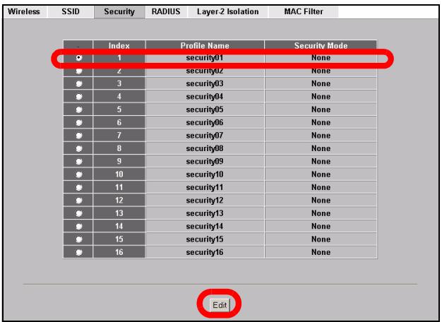 ZYXEL NWA-3550 - Configure Wireless Settings - 4