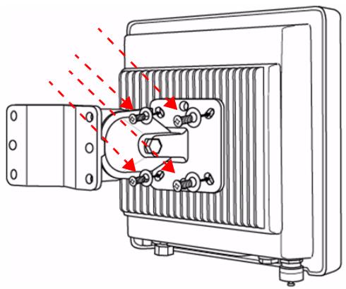 ZYXEL NWA-3550 - Fixation sur mât - 1