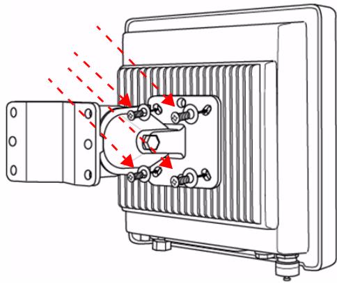 ZYXEL NWA-3550 - Pole Mounting - 1