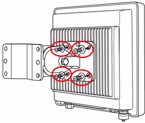 ZYXEL NWA-3550 - Montaje en pared - 3