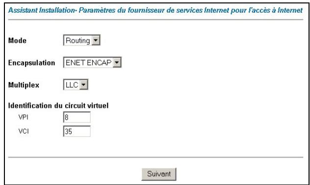 ZYXEL PRESTIGE 650HW - Accès Internet à l'aide de l'assistant - 1