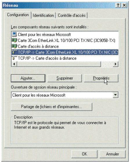 ZYXEL PRESTIGE 650R - Configuration TCP/IP - 1