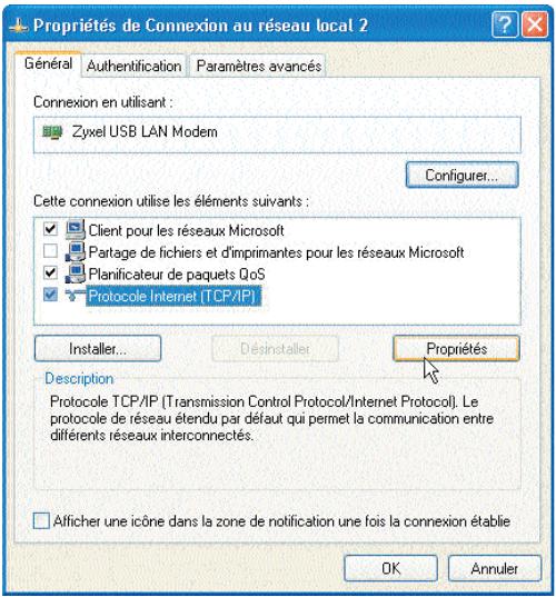 ZYXEL PRESTIGE 650R - Configuration TCP/IP - 1