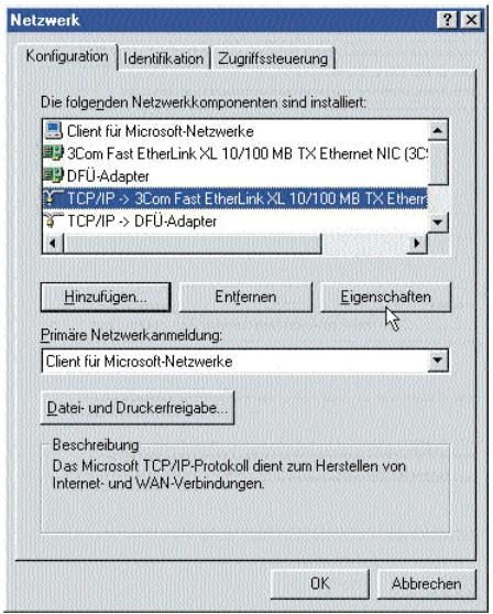 ZYXEL PRESTIGE 650R - TCP/IP-Konfiguration - 1