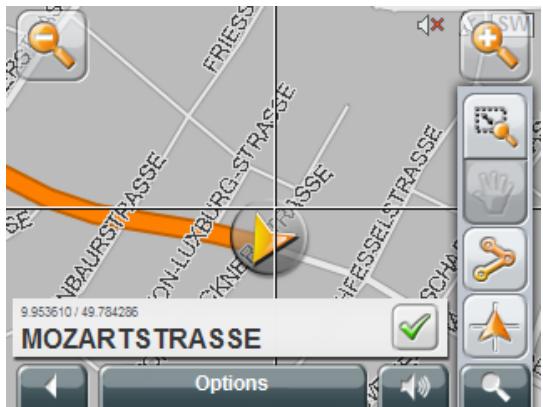 NAVIGON MOBILENAVIGATOR 6 - Carte au mode Rechercher destination - 1